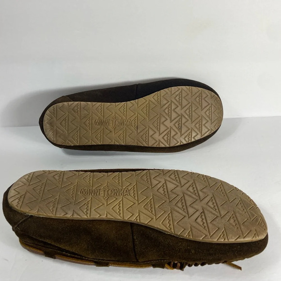 Minnetonka Brown Suede Moccasins Great condition - Picture 4 of 10